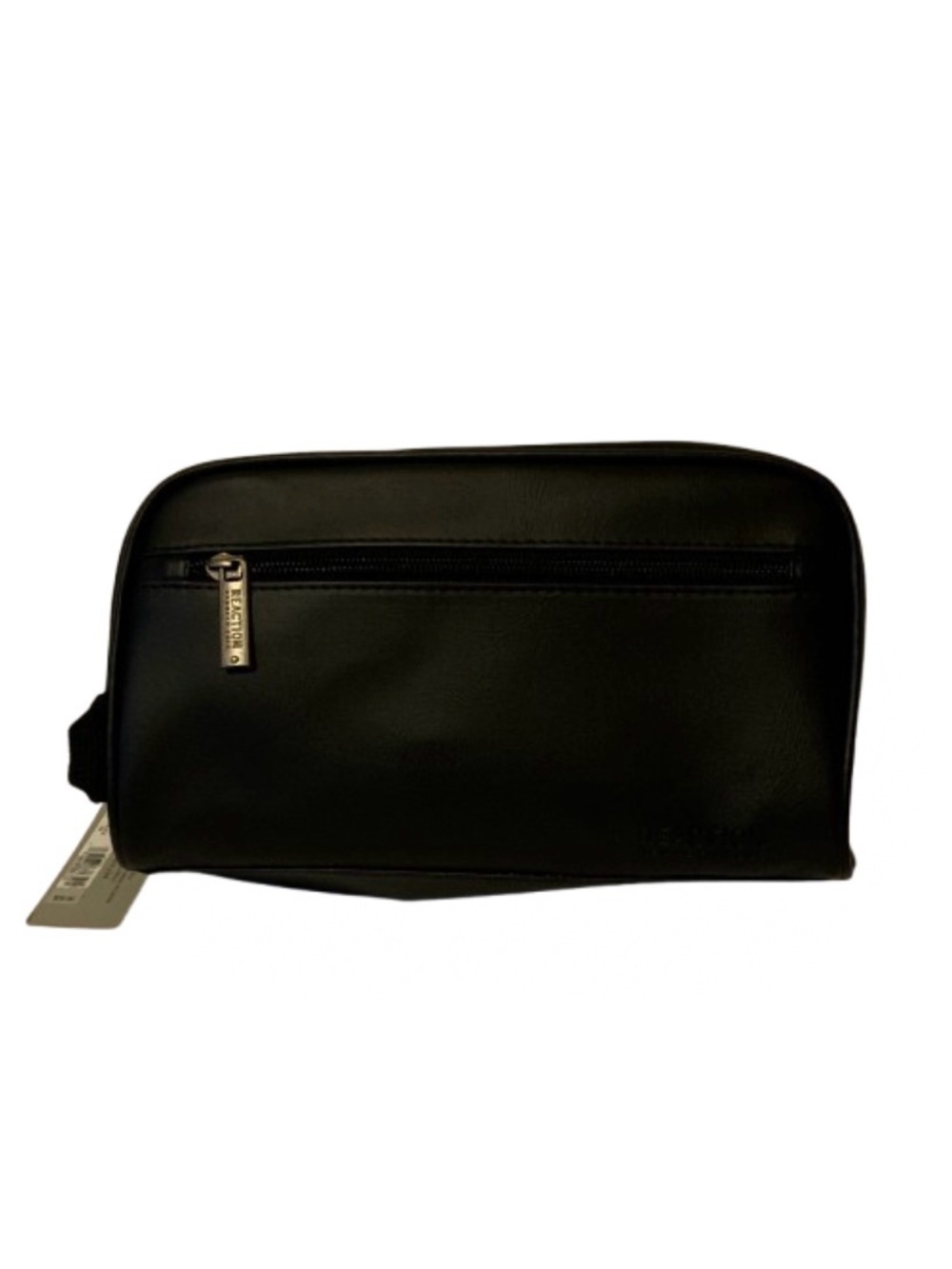NWT. Kenneth Cole Reaction Men's Black Travel Toiletry Bag